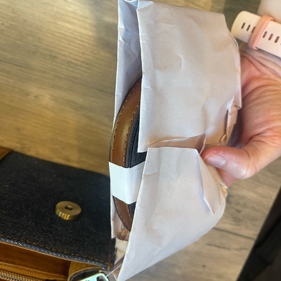 Patricia Nash Collection: Denim & Leather Colorblock (NWT) - Picture 16 of 16